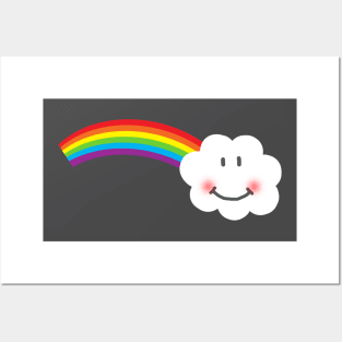 Happy Rainbow Posters and Art